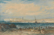 Margate 1822 by Joseph Turner Framed Print on Canvas