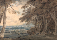 Windsor 1798 by Joseph Turner Framed Print on Canvas