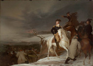 The Passage of the Delaware 1819 by Thomas Sully Framed Print on Canvas