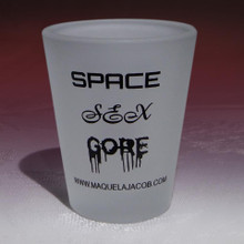 Limited Edition Shot Glass for Indie Author Maquel A. Jacob