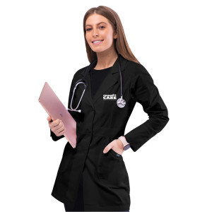 Women’s Black Lab Coat