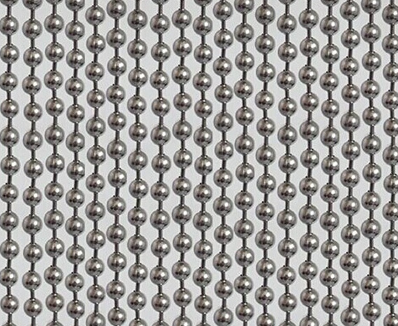METAL BALL CHAIN CURTAINS - REAL STEEL CUSTOM SIZE MADE TO ORDER