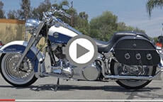 Harley Sportster customer motorcycle Bags videos 2