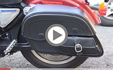 Harley Sportster customer motorcycle Bags videos 4