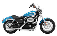 Harley Sportster 1200 Custom Saddlebags