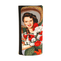 WW1519-3 FLOWER GIRL SENORITA PINUP GIRL LATINO CULTURAL 50'S