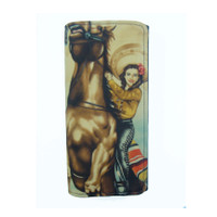 WW1539-3 CHARRAS COWGIRL LATINO CULTURAL WESTERN PATTERN