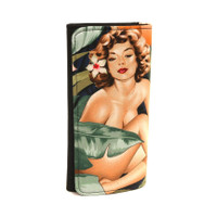 WW4261-4 PIN UP GIRL 104 MIRAGE CALENDAR GIRLS TROPICAL HAWAIIAN