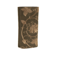 WW4460 SUEDE FLOWERS 110 EMBROIDERED DESIGN PATTERN