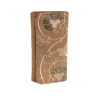 WW4462 SUEDE FLOWERS 107 EMBROIDERED DESIGN PATTERN