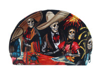 BCB1038-6 RED DRESS SAN MARCOS" ROCKABILLY HALLOWEEN LATINO
