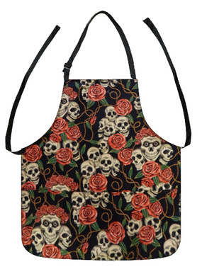 APR 1006 SKULLS PINK ROSE TATTOO