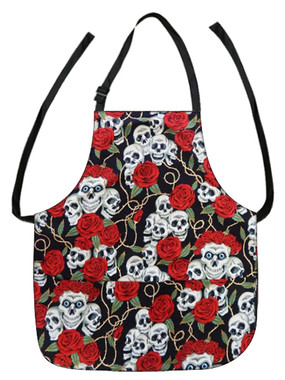 APR 1005 SKULLS RED ROSES