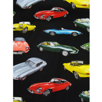 3125 CARS SPORTS 50's CARS RETRO FABRIC PATTERN