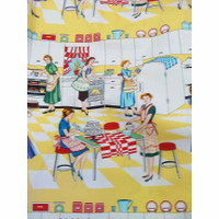 4126 FASHION EC 50's HOME FABRIC PATTERN