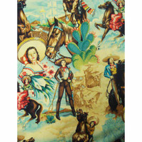 1539 LATINO CULTURAL CHARRAS FABRIC PATTERN 
