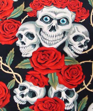 1005 SKULLS ROSE TATTOO 102