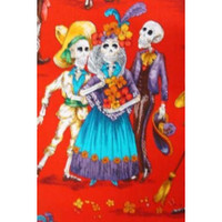 1019 SKULLS CALAVERAS 102 FABRIC PATTERN