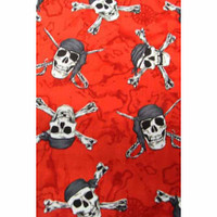 1253 SKULLS ADVENTURE 105 FABRIC PATTERN