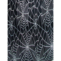 5284 SPIDER WEB HALLOWEEN INSECT GOTHIC FABRIC PATTERN