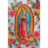 1502 RELIGION VIRGIN MARY 103 FABRIC PATTERN