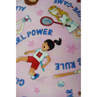 2056 SPORTS GIRLS POWER SPORT FABRIC PATTERN