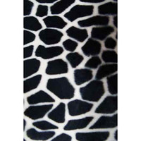 3026 ANIMAL FUR GIRAFFE 101 FABRIC PATTERN