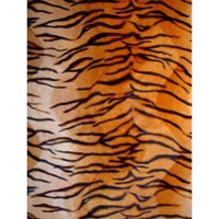 3042 ANIMAL FUR BENGAL TIGER FABRIC PATTERN