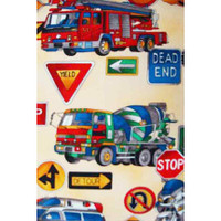 3147 CARS HEAVY VEHICLES MIX CARS 101 FABRIC PATTERN