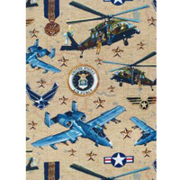 3353 AMERICAN HEROES AIR FORCE 101 FABRIC PATTERN