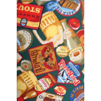 4033 BEVERAGES BEER 101 FABRIC PATTERN