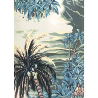 4259 TREES HAWAIIAN TREES FABRIC PATTERN