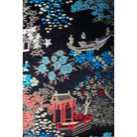 4428 ASIAN ORIENTAL HOUSE 101 FABRIC PATTERN