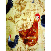 5151 ANIMALS ROOSTER 101 WESTERN FABRIC PATTERN