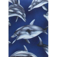 5201 ANIMAL MARINES DOLPHINES 102 FABRIC PATTERN