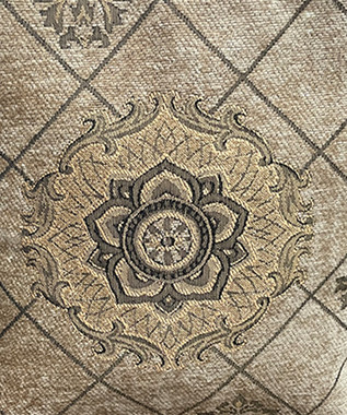 5701 EMBROIDERED FLOWERS