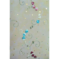 5753 EMBROIDERED FLOWERS 153 FABRIC PATTERN