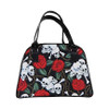MDRB 1007 SH SKULLS RED ROSES RED