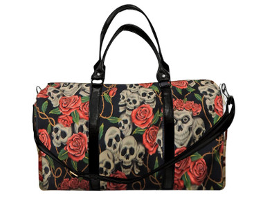 LDF 1006 SKULL PINK ROSE TATTOO