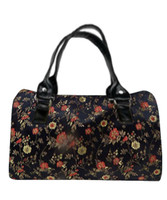 DRB 4438  PINK  GOLD FLOWERS