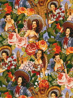 1527 SENORITA PIN UP GIRLS VINTAGE