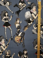 4271 GORGEOSLY GOTH CHARCOAL