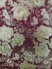 4449 ASIAN FLOWERS BURGUNDY