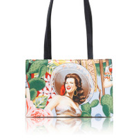 BX1519-1 SENORITA PINUP GIRL LATINO CULTURAL 50's
