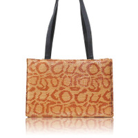 BX3063 SNAKE PYTHON ANIMAL PRINT PATTERN LARGE BOX