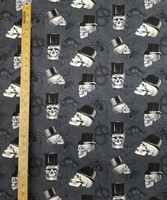 1371 SKULLS IN TOP HATS