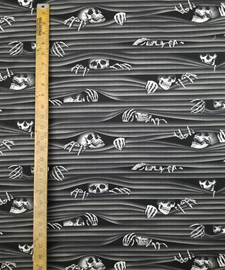 1373 PEEKING SKELETON