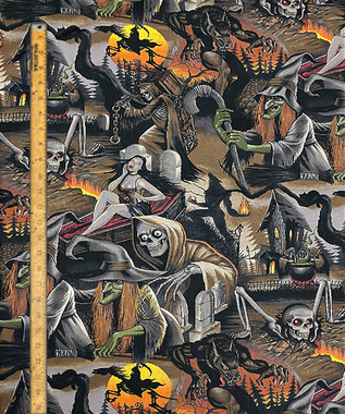 1378 HALLOW HAUNTING BROWN