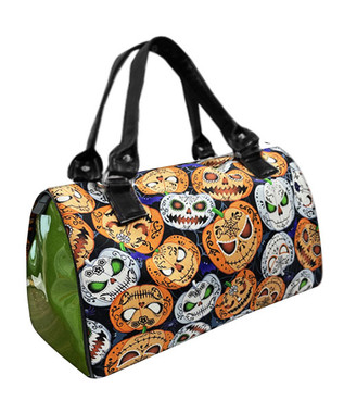 DRB 1358-SH GREEN SCARY PUMPKIN GLOW