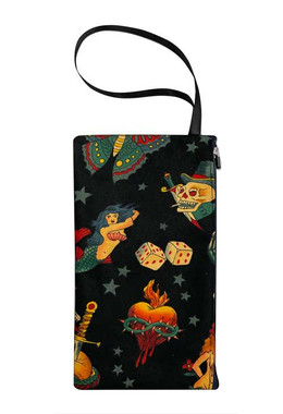 LCB 1151 SKULLS TATTOO BLACK